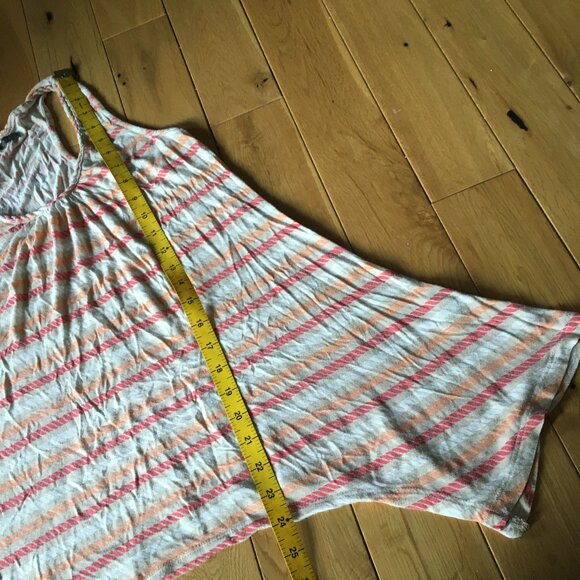 Y2K Suzy Shier Rope Print Rayon Handkerchief Hem Tank Top - Picture 16 of 16